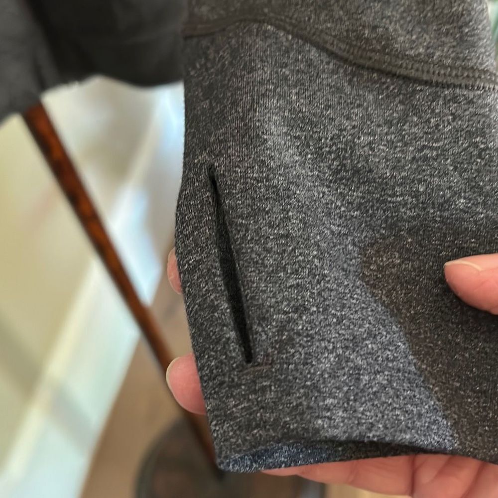 Lucy Gray Fitted Activewear Jacket - image 3